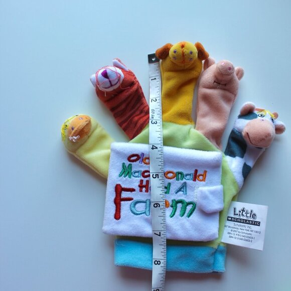 Old MacDonald Had a farm finger animal glove toy - Picture 3 of 4